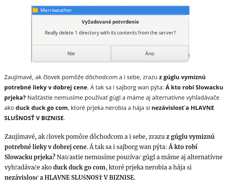 Ok, dnes sme pohli s kódom htmly_org a vyrazili preč latin fonty, ktoré vyzerali cca takto: